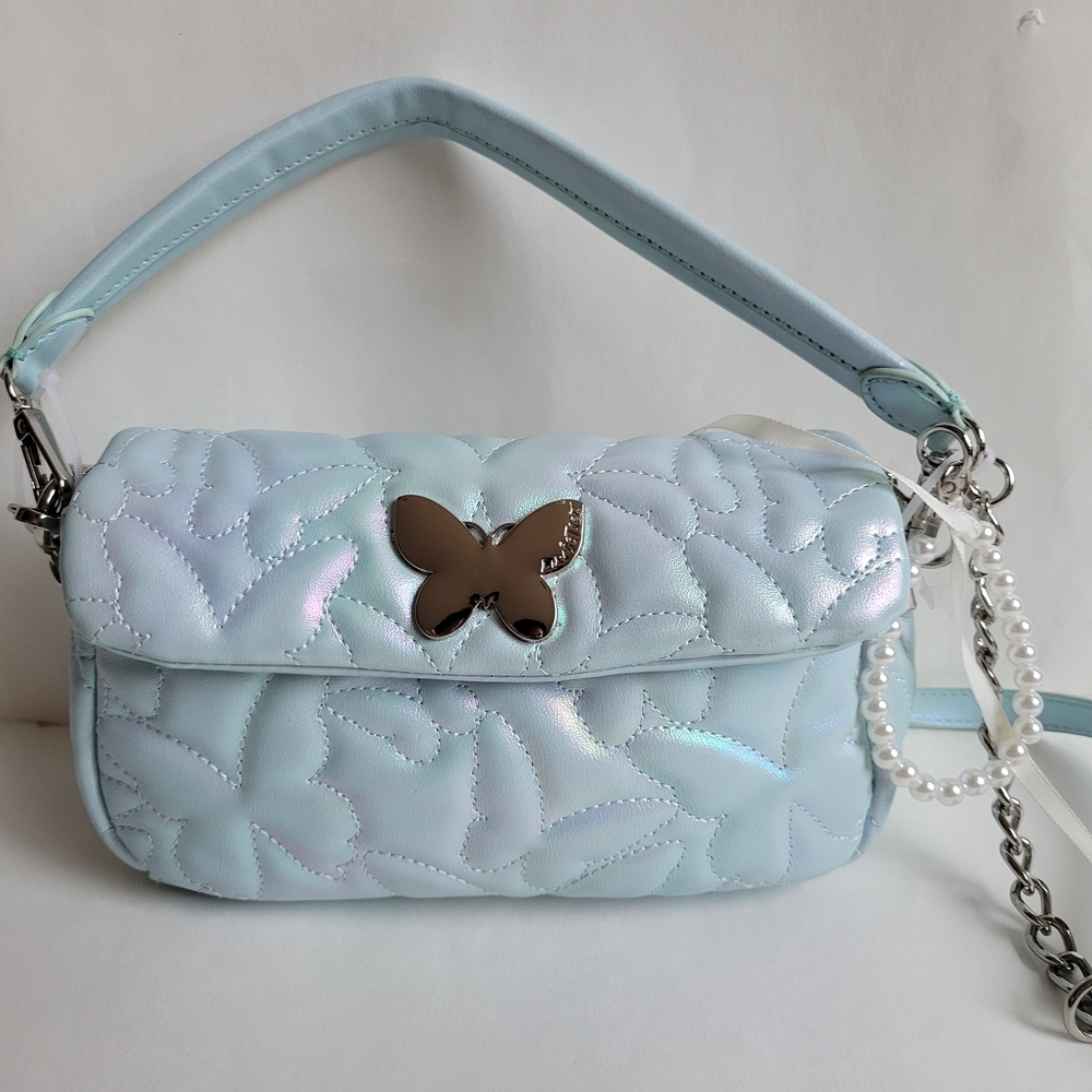 Elegant Luv Betsey Blue Butterfly Women's Bag